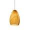 Besa Lighting Pera 6 Cord Pendant, Honey, Satin Nickel Finish, 1x5W LED 1XT-1713HN-LED-SN - alternate 1